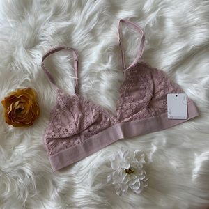 New anemone triangle bralette